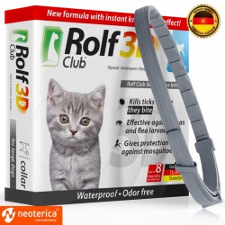 Rolf Club 3D (Рольф Клуб) Ошейник от блох и клещей для котят