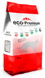 ECO Premium BLUE наполнитель древесный без запаха 1,9 кг 5 л