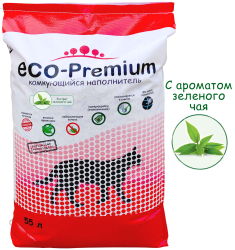 ECO Premium Зеленый чай наполнитель древесный зеленый чай 20,2 кг 55 л