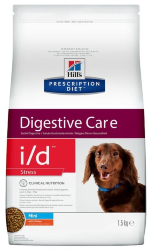 Hill's (Хиллс) Prescription Diet I/d Mini stress Сухой лечебный корм для собак мелких пород при болезнях ЖКТ и стрессе 1 кг