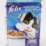 Purina Felix (Пурина Феликс) Аппетитные кусочки Пауч для кошек с форелью в желе 75 г