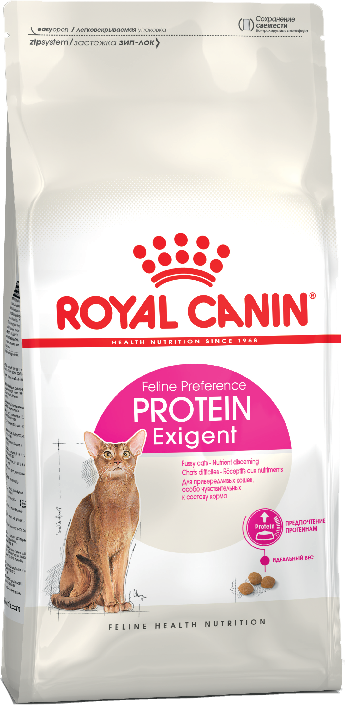Royal Canin (Роял Канин) Protein Exigent Preference Сухой корм для кошек привередливых к составу продукта 400 г