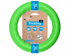 PitchDog Игровое кольцо для апортировки зеленое 20 см