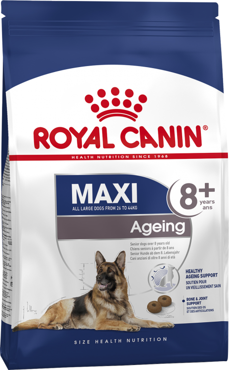 Royal Canin (Роял Канин) MAXI Ageing 8+ - Корм для стареющих собак крупных размеров старше 8 лет 3 кг