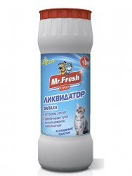 Mr.Fresh (Мистер Фреш) Ликвидатор пятен и запаха для кошачьих туалетов (Порошок) 500 г