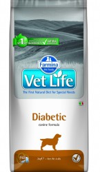 Farmina Vet Life (Фармина Вет Лайф) Diabetic Сухой лечебный корм для собак при диабете 2 кг