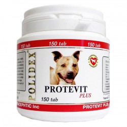 Polidex Protevit plus (Полидекс Протевит плюс) Витамины для собак 150 табл