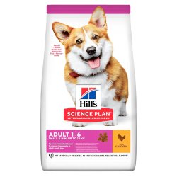 Hills (Хиллс) Science Plan Canine Adult Small&Miniature Chicken - Корм для собак мини пород с курицей 1,5 кг