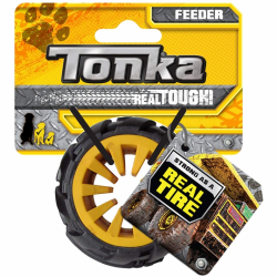 Tonka Игрушка для собак Дозатор для лакомств Мега желтый/черный 6,4 см