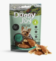 Doggy Joy (Догги Джой) Лакомство для собак Деликатес из мяса ягненка Кроличьи ушки с бараниной 55 г