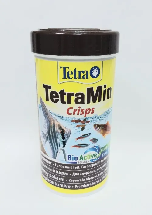 Tetra (Тетра) Tetramin Crisps Корм для всех видов декоративных рыб (чипсы) 55 г 250 мл