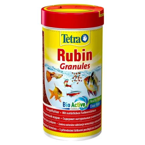 TETRA Rubin Granules - Корм в гранулах для улучшения окраса всех видов рыб 1л