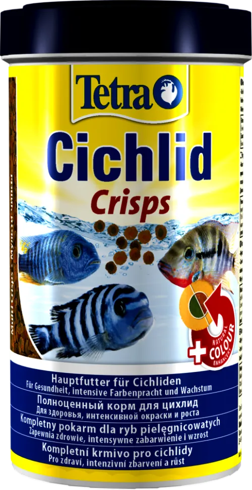 Tetra (Тетра) Cichlid crisps - Корм для всех видов Цихлид (чипсы) 500 мл