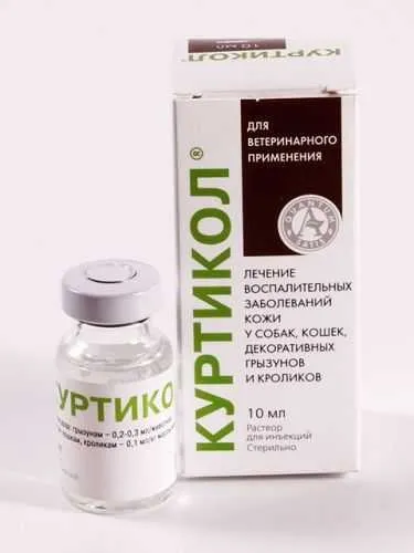 Куртикол р-р для инъекций 10 мл