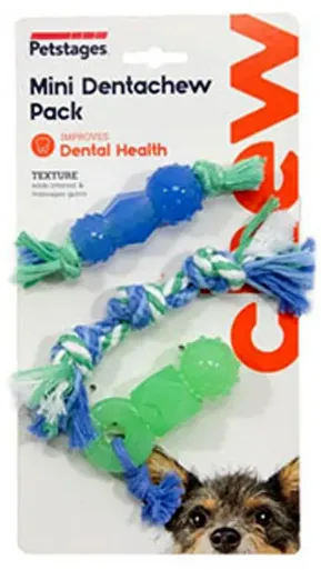 PETSTAGES OPKA Dental Mini Игрушка д/собак Дентал набор 15см