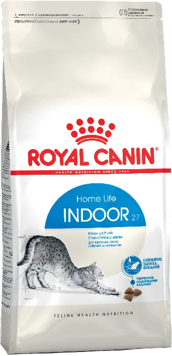 Royal Canin (Роял Канин) Indoor 27 Сухой корм для кошек живущих в помещении 2 кг