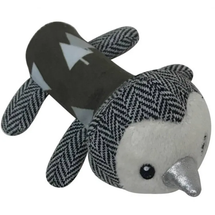 PETPARK Игрушка д/собак Пингвин разноцветный с пищалкой S 13см