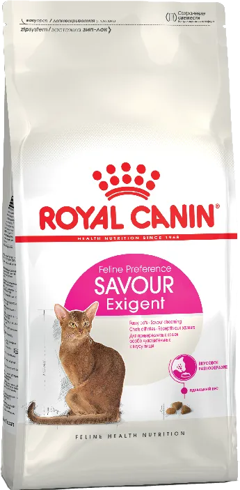 Royal Canin (Роял Канин) Savour Exigent Сухой корм для кошек привередливых к вкусу продукта 200 г