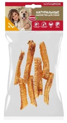 DogLunch (Дог ланч) лакомство для собак Трахея ягненка 50 г