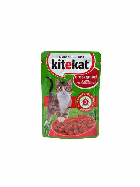 Kitekat (Китекет) - Говядина с Соусом