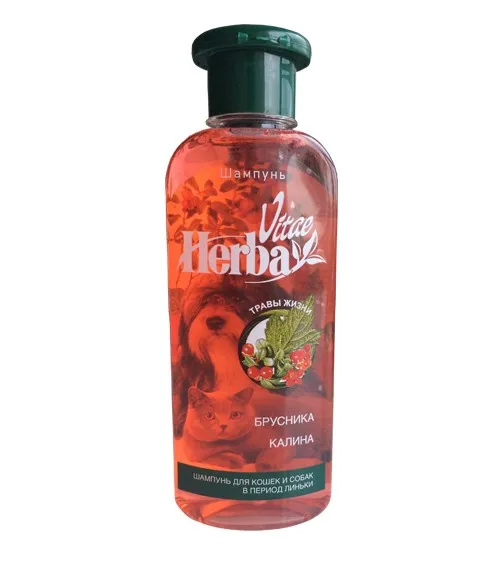 Herba vitae Шампунь для собак и кошек в период линьки 250 мл