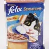 Purina Felix (Пурина Феликс) Sensations Пауч для кошек с лососем и треской в желе 75 г