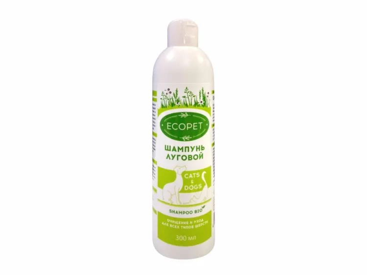 Ecopet Шампунь луговой для кошек и собак 300 мл