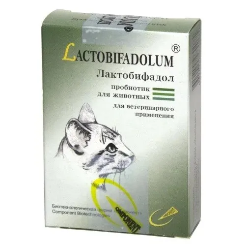 Лактобифадол форте для кошек 50 г