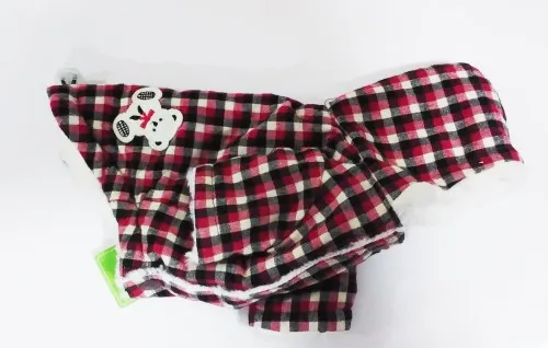 Puppy angel Куртка в клетку с медвежонком S