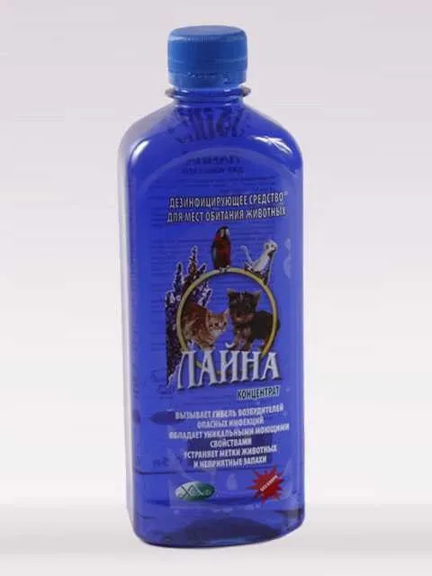 Лайна Концентрат дезинфицирующее средство для животных стандарт 1 л
