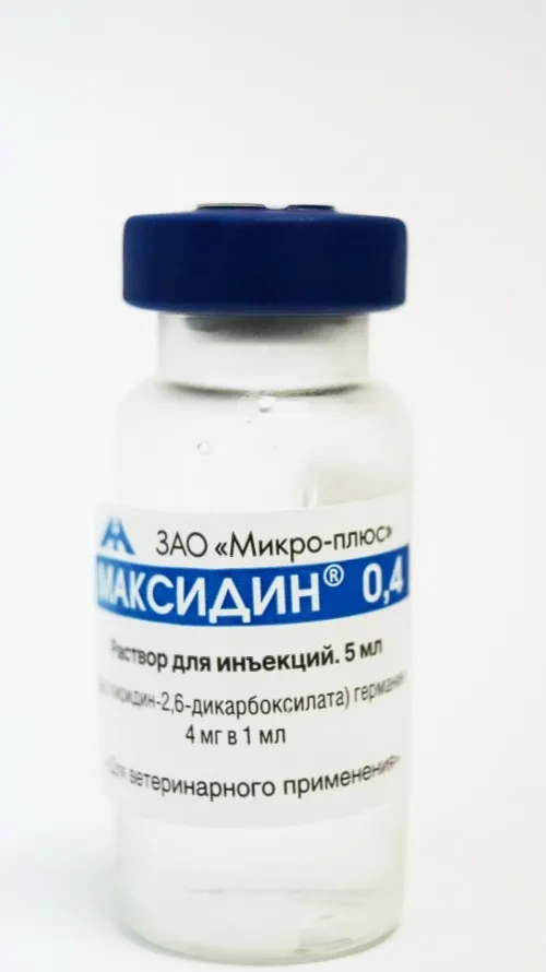 Максидин для животных 0,4% 5 мл