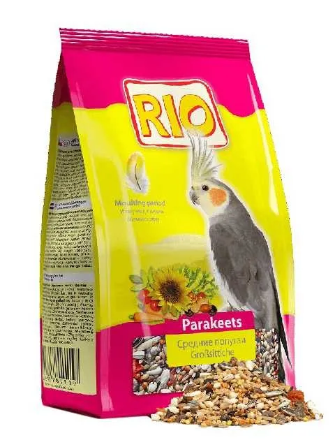 Rio (Рио) Сухой корм для средних попугаев в период линьки 500 г