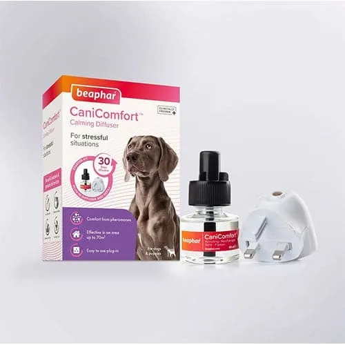 Beaphar (Беафар) CaniComfort Успокаивающий диффузор для собак + сменный блок, 48 мл 