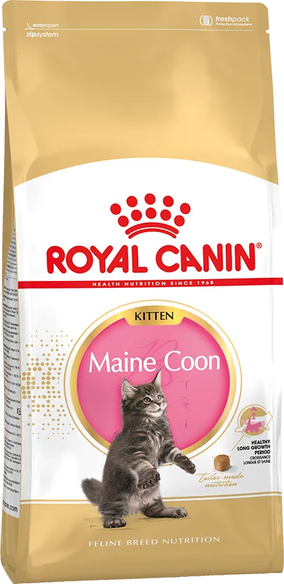 Royal Canin (Роял Канин) Maine Coon Kitten Сухой корм для котят породы Мэйн Кун до 15 месяцев 4 кг