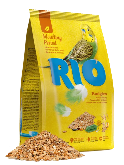 Rio (Рио) Сухой корм для волнистых попугаев в период линьки 500 г
