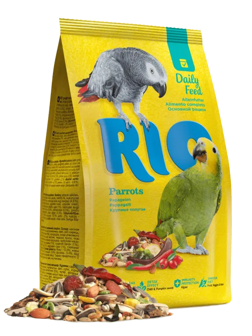 Rio (Рио) Сухой корм для крупных попугаев основной рацион 500 г
