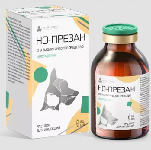 Но-презан р-р для инъекций 20 мл для кошек и собак Nita-farm