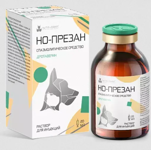 Но-презан р-р для инъекций 20 мл для кошек и собак Nita-farm