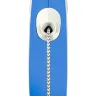 FLEXI New Line Comfort M Рулетка трос 5м/до 20кг серый/голубой