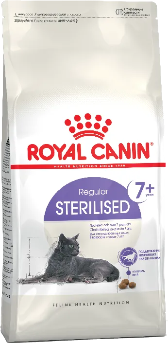 Royal Canin (Роял Канин) Sterilised 7+ Сухой корм для стерилизованных кошек старше 7 лет 3,5 кг