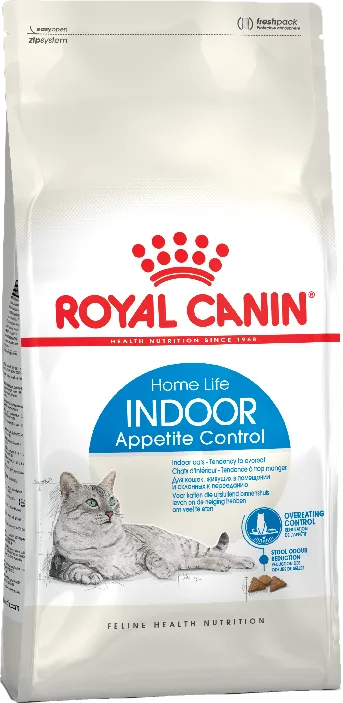 Royal Canin (Роял Канин) Indoor Appetite Control Сухой корм для кошек живущих в помещении склонных к перееданию от 1 до 7 лет 2 кг