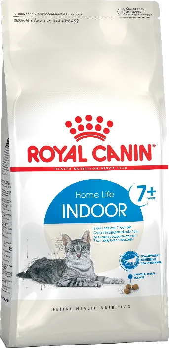 Royal Canin (Роял Канин) Indoor 7+ Сухой корм для кошек живущих в помещении старше 7 лет 1,5 кг