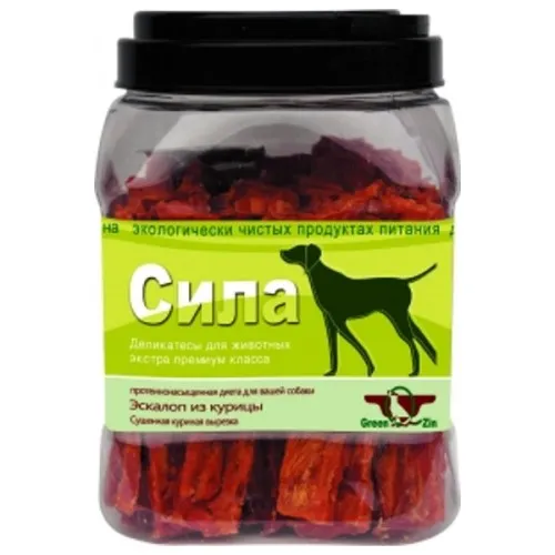 Green Cuisine лакомства для собак Сила (Эскалоп из курицы)