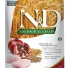 Farmina N&D (Фармина НД) Ancestral Grain Medium & Maxi Puppy Сухой низкозерновой корм для щенков средних и крупных пород с курицей, полбой, овсом и гранатом 12 кг