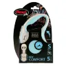 FLEXI New Line Comfort S Рулетка лента 5м/до 15кг серый/голубой