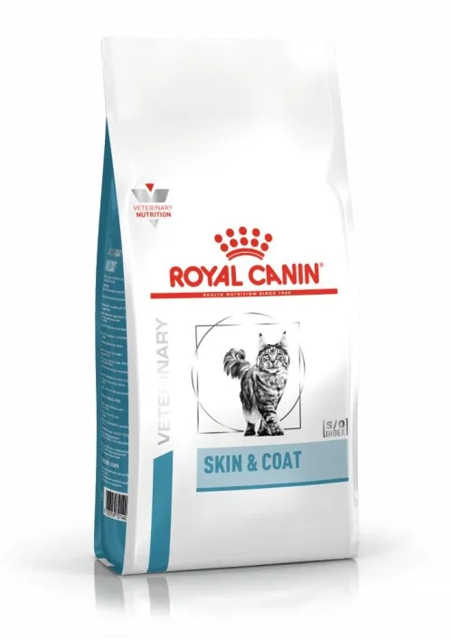 Royal Canin (Роял Канин) Skin &amp; Coat Сухой лечебный корм для кошек после стерилизации при дерматозах и выпадении шерсти 400 г