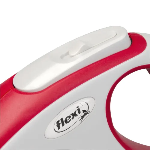 FLEXI New Line Comfort S Рулетка лента 5м/до 15кг серый/красный