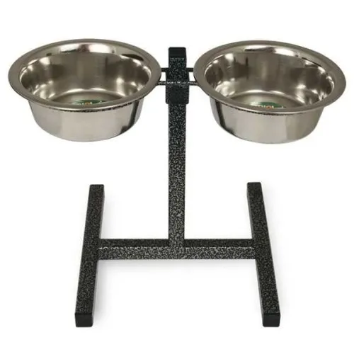 Стойка с мисками 2х1,75 л