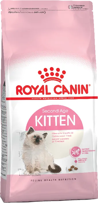 Royal Canin (Роял Канин) Kitten Сухой корм для котят до 12 месяцев 10 кг