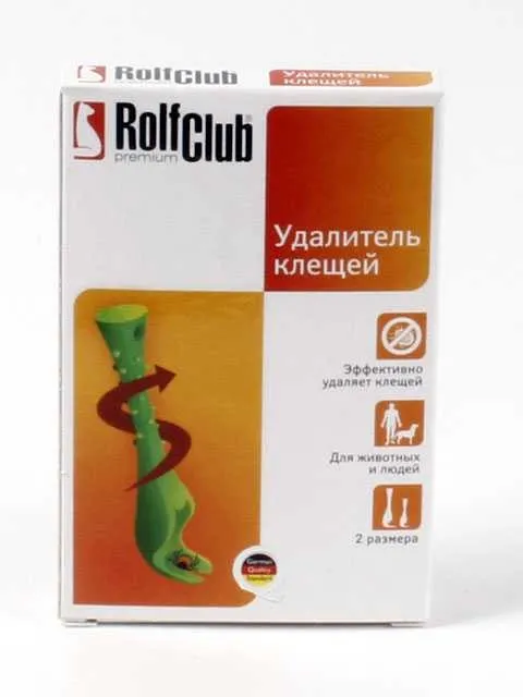 Rolf Club 3D (Рольф Клуб) Удалитель (выкручиватель) клещей